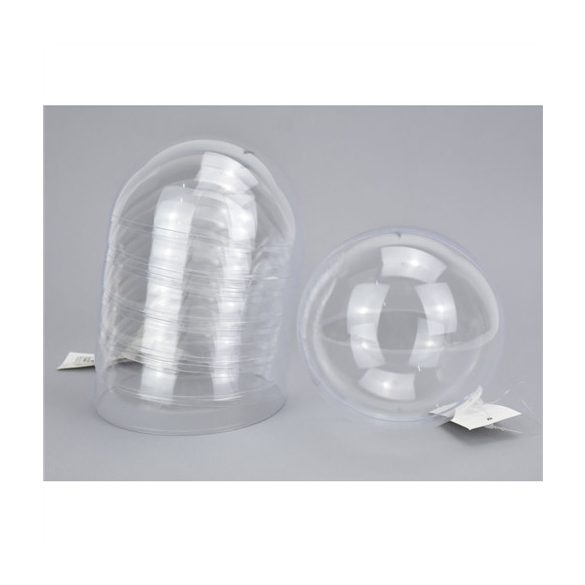 Műanyag pattintós gömb 12cm - S/6