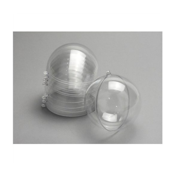 Műanyag pattintós gömb 10cm - S/5