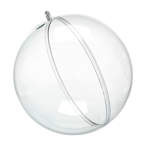 Műanyag pattintós gömb 13,5cm /DB