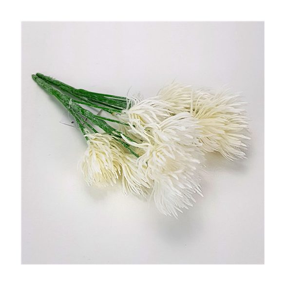 Bolyhos bokor 30 cm - Fehér