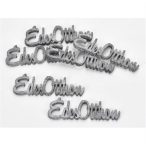 Fa felirat "Édes Otthon" 3 x 10 cm - Szürke /DB