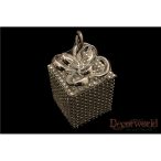 Kristályos doboz 6cm