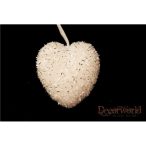 Szív 7,5 cm akasztós