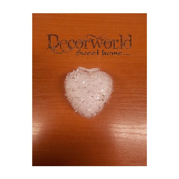 Szív 5,5cm - Akasztható