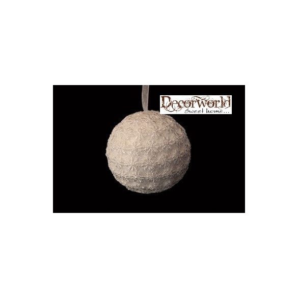 Csipkés gömb 8cm