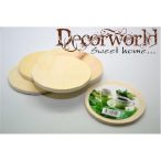 Pohár alátét fa kerek hobby P6 10x0,5mm