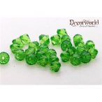 Acryl gy. 12mm kúpos Zöld 100db/csom
