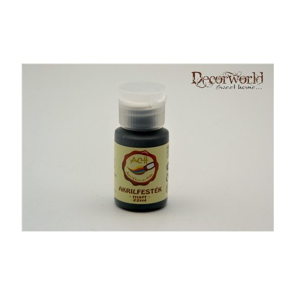 Akrilfesték 22 ml - Sötét szürke