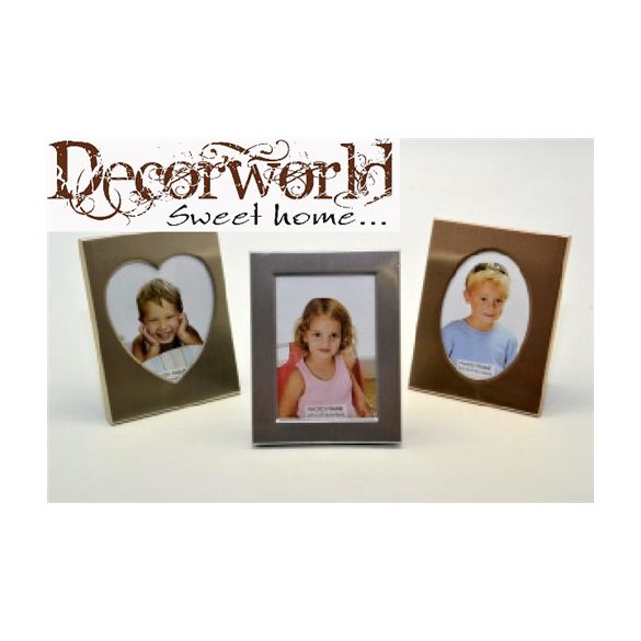 Fém Képkeret 8,5x10cm több féle (Akasztós, Támasztós) AKCIÓS