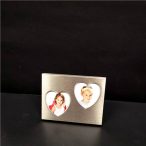 Fém Képkeret 8,5x10cm 2-es, akasztóval, támasztóval