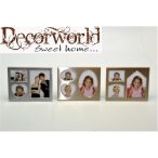   Fém Képkeret 8,5x10cm 3-as több féle (Akasztós, Támasztós) AKCIÓS