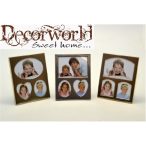   Fém Képkeret 8,5x10cm 3-as több féle (Akasztós, Támasztós) AKCIÓS