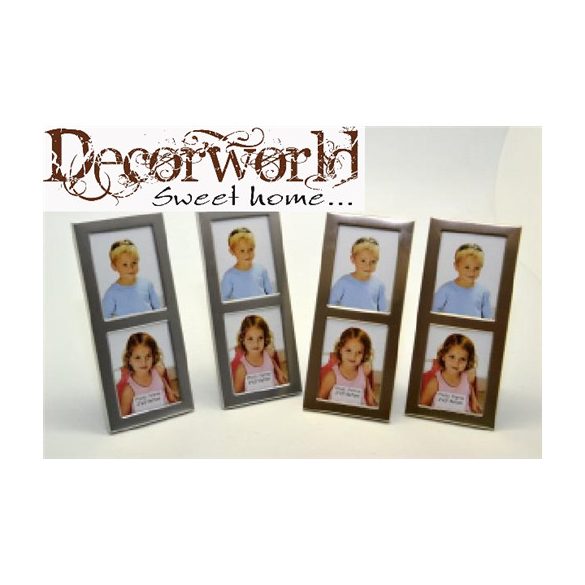 Fém Képkeret 6,5x15cm több féle (Akasztós, Támasztós) AKCIÓS