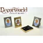   Fém Képkeret 6,5x9cm több féle (Támasztós, Mágneses) AKCIÓS