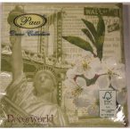 Szalvéta 33x33cm New York