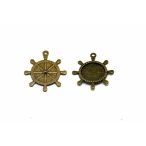 MEDAL KÖR HAJÓ KORMÁNY FORM. 20 MM LENCSÉHEZ