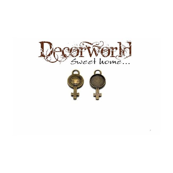 Medál kör kislány 12mm lencséhez