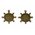 MEDAL KÖR HAJÓ KORMÁNY FORM. 30 MM LENCSÉHEZ