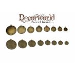 Medál kör sima 12 mm lencséhez