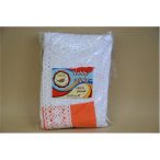 Csipke 100% pamut 5 cm széles FEHÉR 10y(9,1m)