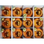 Gömb üveg 5 cm óarany fényes S/12