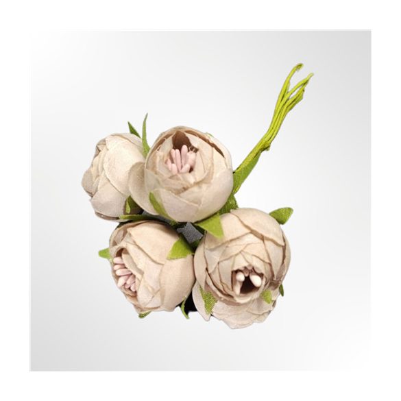 Pick selyemvirág csokor 12cm - Pezsgő