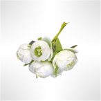 Pick selyemvirág csokor 12cm - Menta