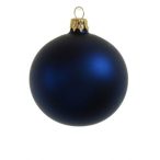 Üveggömb 6cm matt jeans