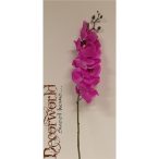 Orchidea élethű gumi 80cm - Lila