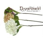 Selyem virág hortenzia több színben