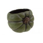 Kaspó kő tök 18x17x14,4cm - Zöld