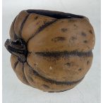 Kaspó kő tök 14.7x14,2x12cm - Barna