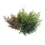 Selyemvirág csokros 38cm - Barna