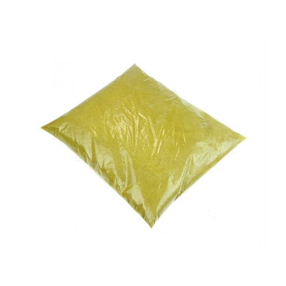 Dekorhomok 1kg - Sárga