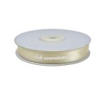 Szatén szalag 13mm x 25y Sok szeretettel feliratok bézs