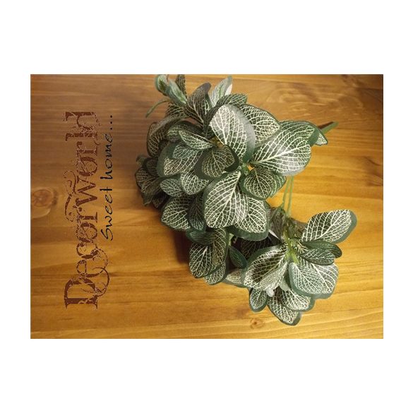 Selyemvirág levélcsokor x9 30cm több féle