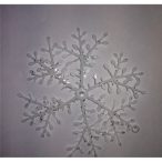 Hópehely S/2db 11cm fehér