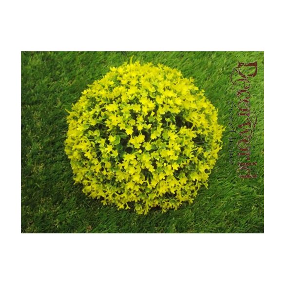 Selyemvirág félgömb D15cm 2 szín