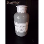 Palack üveg címkével 10x20cm szürke