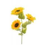 Selyemvirág napraforgó 90 cm 3ág