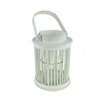 Lámpás bambusz 11x33cm - Fehér