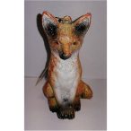 Róka műanyag akasztós 6*6*10cm