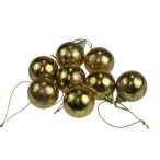 Gömb hcell 4 cm antikolt arany S/8