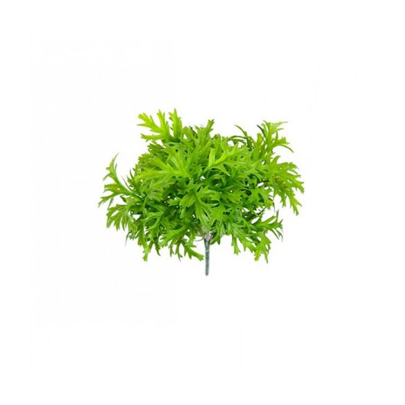 Selyemvirág levél csokor 30cm 5ág - Zöld