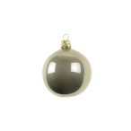 Üveggömb 6cm pearl bézs