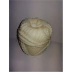 Gyertya gombolyag 8,5cm - Krém