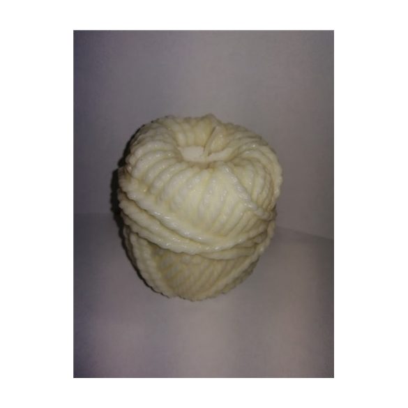 Gyertya gombolyag 8,5cm - Krém