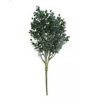 Selyemvirág buxus csokor 38cm - Sötétzöld