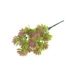 SELYEMVIRÁG CSOKOR KÖVIRÓZSA 35CM RÓZSASZÍN ZÖLD