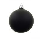 Üveggömb 6cm matt fekete